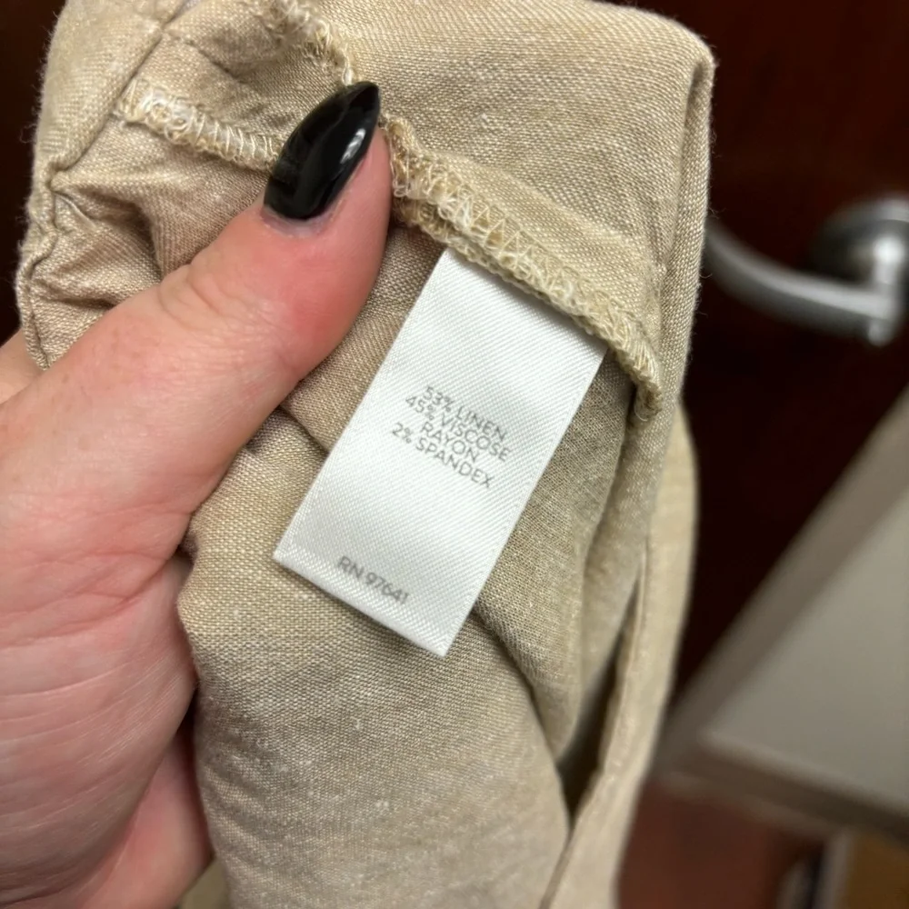 J. Jill Linen Stretch Pants